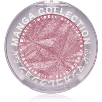 Rude Cosmetics Manga Collection Twinkle Twinkle Highlighter Pudra compacta ce ofera luminozitate - imagine 2